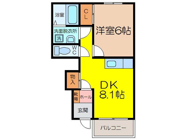 ルーテルハイムの物件間取画像